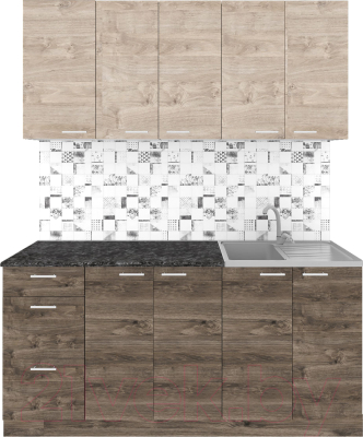 Кухонный гарнитур Агута Альфа 1.6/60 - фото