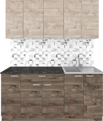 Кухонный гарнитур Агута Альфа 1.7 - фото