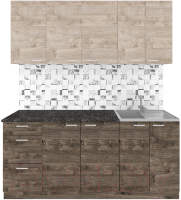 Кухонный гарнитур Агута Альфа 2.4 - фото