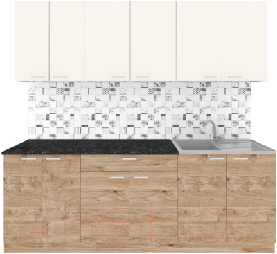 Кухонный гарнитур Агута Альфа 2.2 - фото