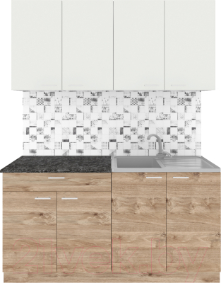 Кухонный гарнитур Агута Альфа 1.6 - фото