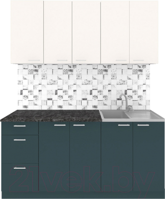 Кухонный гарнитур Агута Альфа 1.6/60 - фото