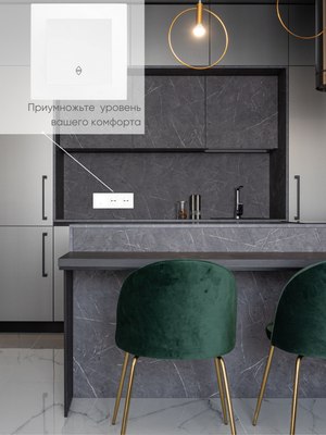 Выключатель El-Bi Zena-Vega / 609-015600-209