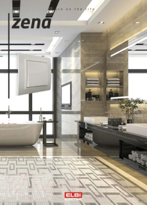 Выключатель El-Bi Zena-Vega / 609-015600-200