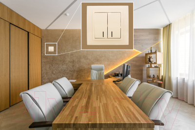 Выключатель El-Bi Zena-Vega 609-010300-203