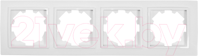 Рамка для выключателей и розеток El-Bi Zena / 500-015600-228 - фото