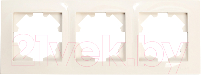 Рамка для выключателей и розеток El-Bi Vega 510-010300-227 - фото