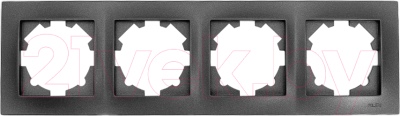 Рамка для выключателей и розеток El-Bi Vega 510-011100-228 - фото