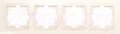 Рамка для выключателей и розеток El-Bi Zena 500-010300-228 - фото