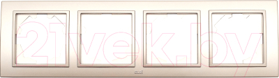 Рамка для выключателей и розеток El-Bi Zena / 500-011400-228 - фото