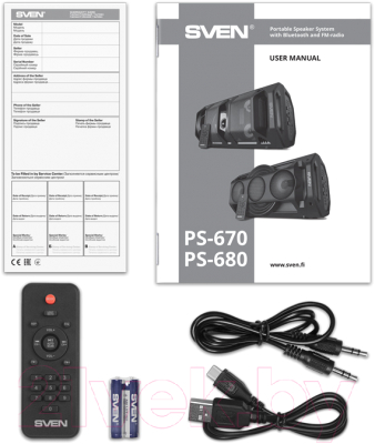 Портативная колонка Sven PS-680