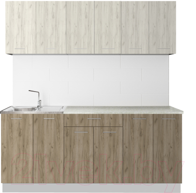 Готовая кухня Артём-Мебель Лана СН-113 без стекла 1.8 - фото