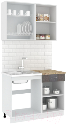 Готовая кухня Кортекс-мебель Корнелия Лира-лайт 1.1м