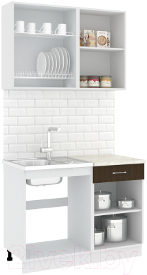 Готовая кухня Кортекс-мебель Корнелия Лира-лайт 1.1м