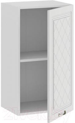 Шкаф навесной для кухни ТриЯ Бьянка 1В4 (белый/дуб белый)