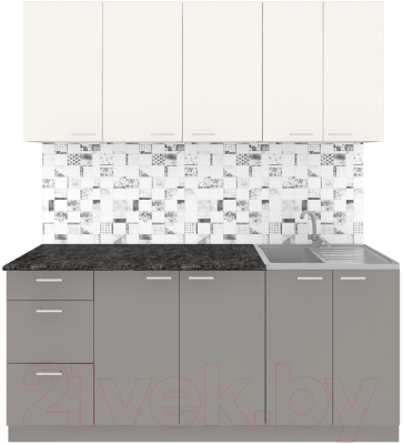 Кухонный гарнитур Агута Альфа 1.8 - фото