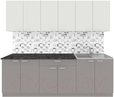 Кухонный гарнитур Агута Альфа 2.4 - фото