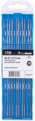 Электрод FoxWeld WC-20 1.6мм/175мм / 6.22.0282