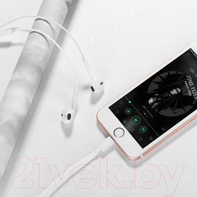 Наушники-гарнитура Hoco L7 Plus Lightning AirPods