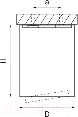 Точечный светильник Lightstar Binoco Uno 052007