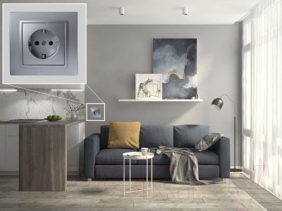 Розетка El-Bi Zena-Vega / 609-011000-217