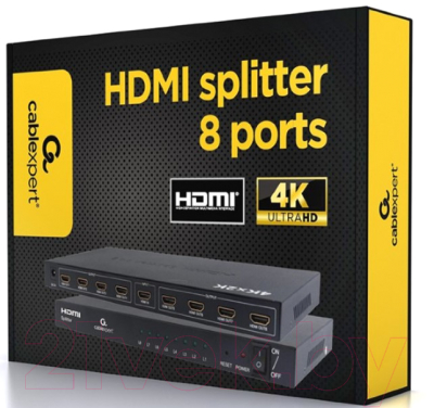 Сплиттер Gembird DSP-8PH4-03