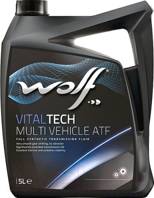 Трансмиссионное масло WOLF VitalTech Multi Vehicle ATF / 3010/5 - фото
