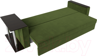 Диван Лига Диванов Атланта Лайт стол слева 312 / 112481 (микровельвет зеленый)