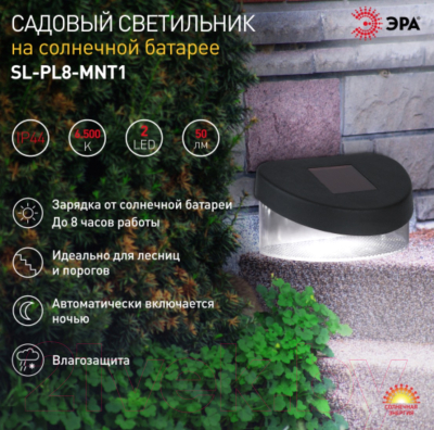 Светильник уличный ЭРА SL-PL8-MNT1 / Б0018819