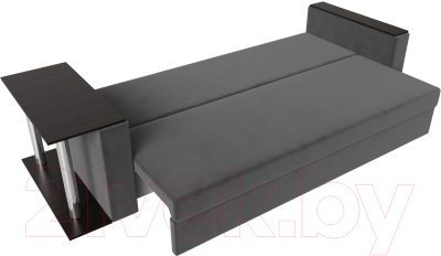 Диван Лига Диванов Атланта Лайт стол слева 312 / 112475 (велюр серый)