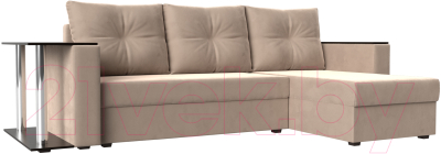 Диван угловой Mebelico Атланта Лайт угловой правый 256 - фото