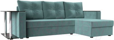 Диван угловой Mebelico Атланта Лайт угловой правый 256 - фото