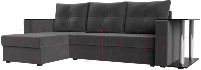 Диван угловой Mebelico Атланта Лайт угловой левый 256 - фото