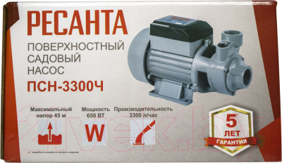 Поверхностный насос Ресанта ПСН-3300Ч