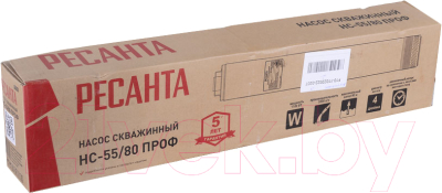 Скважинный насос Ресанта НС-55/80 ПРОФ