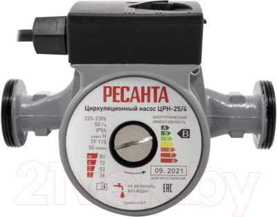 Циркуляционный насос Ресанта ЦРН-25/4