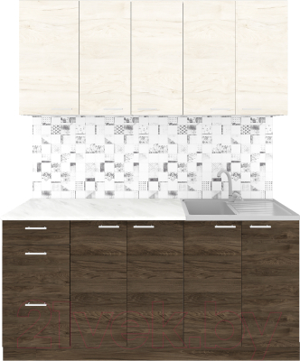 Кухонный гарнитур Агута Альфа 1.6/60 - фото