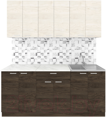 Кухонный гарнитур Агута Альфа 1.8/60 - фото