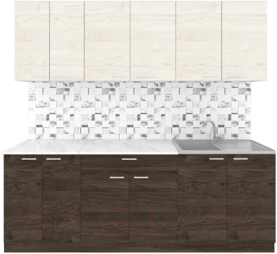 Кухонный гарнитур Агута Альфа 2.2 - фото