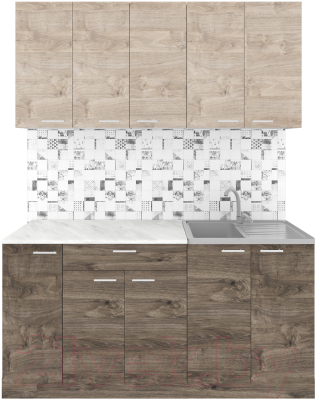 Кухонный гарнитур Агута Альфа 1.5 - фото