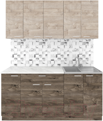 Кухонный гарнитур Агута Альфа 1.7 - фото