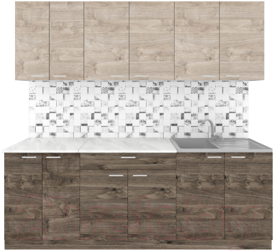 Кухонный гарнитур Агута Альфа 2.2 - фото