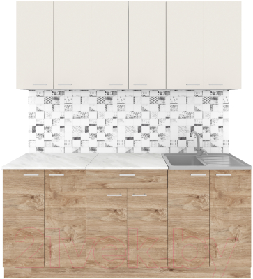 Кухонный гарнитур Агута Альфа 1.8/60 - фото