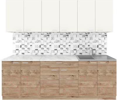 Кухонный гарнитур Агута Альфа 2.4 - фото