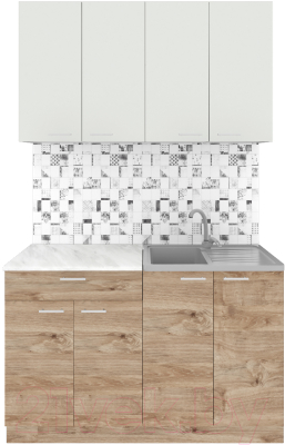 Кухонный гарнитур Агута Альфа 1.2 - фото