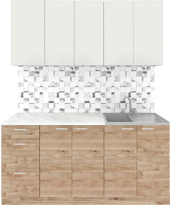 Кухонный гарнитур Агута Альфа 1.6/60 - фото