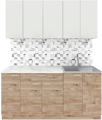 Кухонный гарнитур Агута Альфа 1.7 - фото