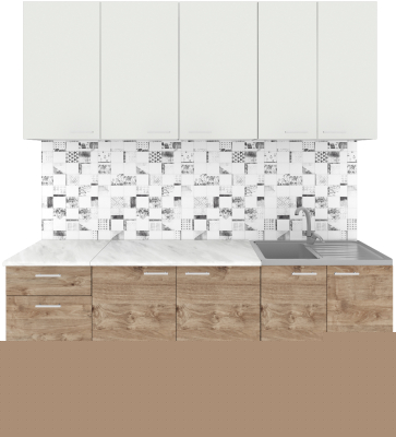 Кухонный гарнитур Агута Альфа 1.8 - фото