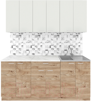 Кухонный гарнитур Агута Альфа 1.8/60 - фото