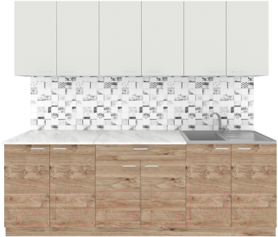 Кухонный гарнитур Агута Альфа 2.4 - фото